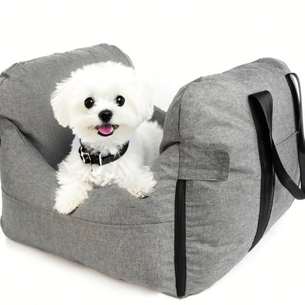 Travel Car Kennel Removable And Washable Pet Car Kennel