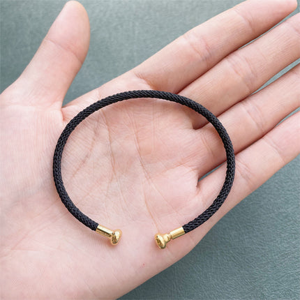 C- Shaped Elastic Adjustable Mouth Universal Steel Wire Bracelet