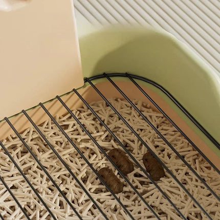 Pet Dog Toilet Portable Puppy Potty Tray Pet Litter Pan Dog Potty Pan Indoor Dog Potty Tray Puppy Training Tray Pet Accessories