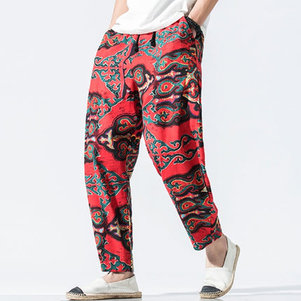 Chinese Style Small Foot Lantern Nine Pants
