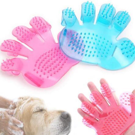Pet finger grooming brush massage, hand brush cat, dog bath brush beauty, pet cleaning supplies wholesale