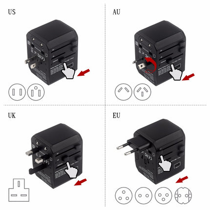 USB Multi-function Converter Universal Plug