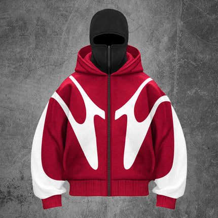 Double Hood Unique Design Hooded Sweater Autumn And Winter Men And Women