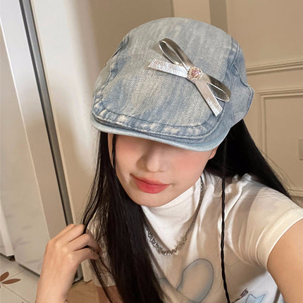 Original Diy Bow Advance Hats Female Summer