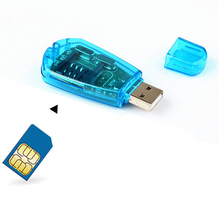 Mobile phone SIM card reader
