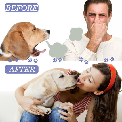Yegebang Cat And Dog Teeth Cleaning Spray Pet Oral Cleaning Deodorizing Fresh Breath