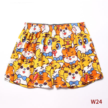 Men's Home Loose Plus Size Cotton Arrow Pants