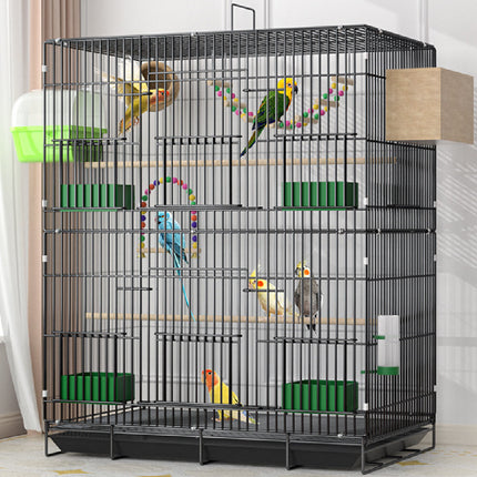 Home Fashion Personality Double Layer New Bird Cage