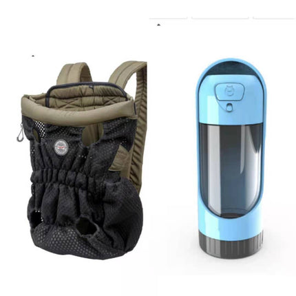 Pet Carrier Backpack Outdoor Travel Mesh Breathable Shoulder Bags