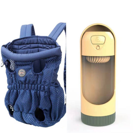 Pet Carrier Backpack Outdoor Travel Mesh Breathable Shoulder Bags