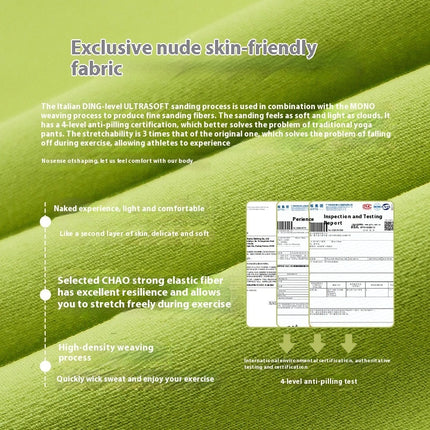 No Size Yoga Pants High Waist Hip Lift Seamless Cloud Feeling