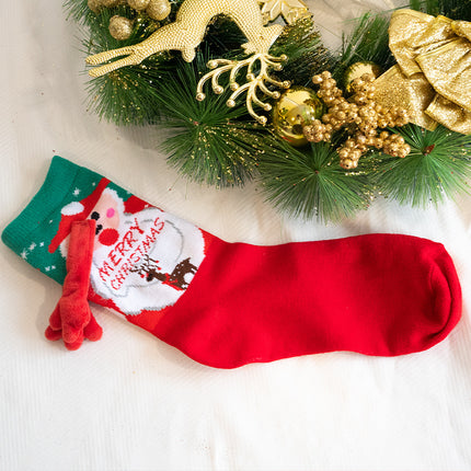 Fashion Simple Magnetic Christmas Socks For Men And Women