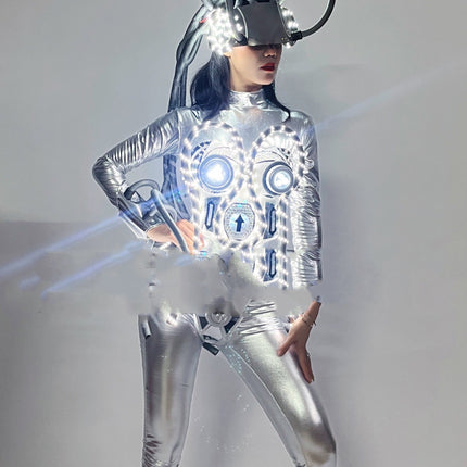 Costume Led Luminous Chest Armor Atmosphere