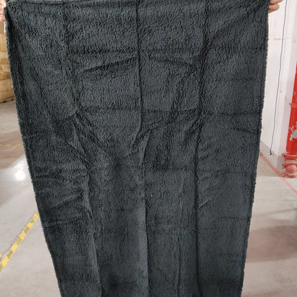 Flannel Cotton Wool Sherpa Thick Pet Blanket Dog Kennel