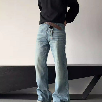 Men's Skinny Slim-fit Tall-looking Jeans