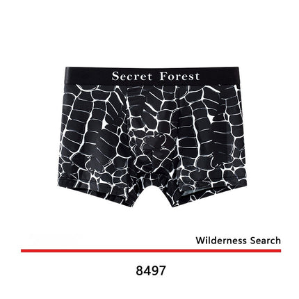 Men's Cool Thin Loose Fashion Personality Boxer Shorts