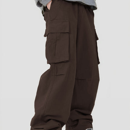 Casual Loose Three-dimensional Pocket Fried Street Overalls