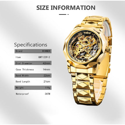Retro Luxury Luminous Men's Automatic Mechanical Watch