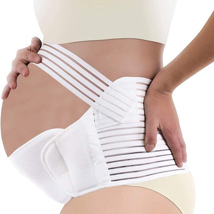 Solid Color Breathable Adjustable Maternity Belt