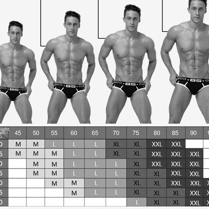 Men's Hollow Mesh Youth Breathable Cotton Briefs