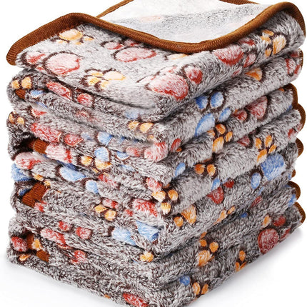Pet Blanket Dog Cat Coral Fleece Blanket
