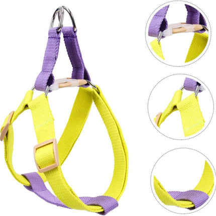 Dog Harness And Leash No Pull Nylon Pet Leashes For Small Dogs French Bulldog Chihuahua Lead Leash And Collar Set For Yorkies