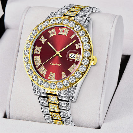 Men's Fashion Personality Affordable Luxury Alloy Watch
