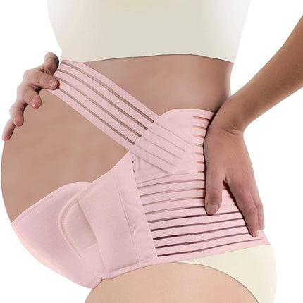 Solid Color Breathable Adjustable Maternity Belt