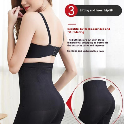 Women's Hip Raise Shaping Pants With Breasted Body Shaping