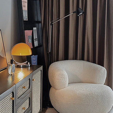 Retro Space Age Table Lamp Living Room Study Bedroom Bedside Modern Desk Lamps Office Study Light Fixtures Home Decor Nightlight