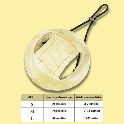 Cute Exposed Ears Pet Cat Dog Bucket Hat