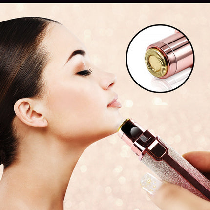 New Lipstick Shape Ladies Electric Shaver Automatic Eyebrow Trimming  Artifact