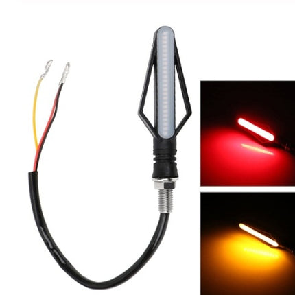 Fire arrow motorcycle turn signal running water brake light