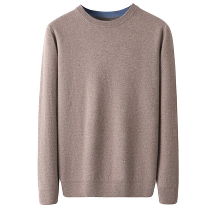 Simple Casual Loose Pullover Long Sleeve Sweater
