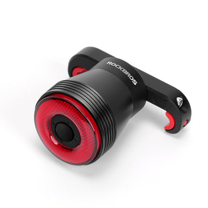 Bicycle Smart Auto Brake Sensing Light IPx6 Waterproof LED Charging Cycling Taillight Bike Rear Light Accessories