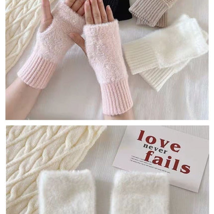 Women's Touch Screen Thermal Knitting Gloves