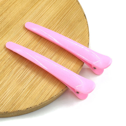 Plastic hairpin alligator clip