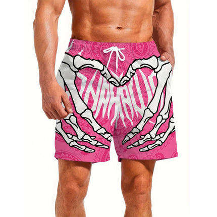 Casual 3d Printed Quick-drying Sports Shorts