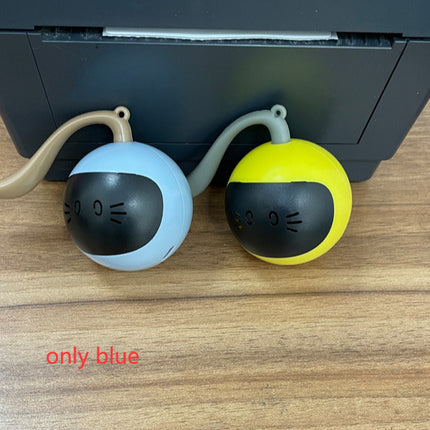 Automatic Funny Cat Toys Electric Motion Undercover Moving Bouncing Rolling Ball Interactive Toy For Indoor Cat Kitty Pet Toy