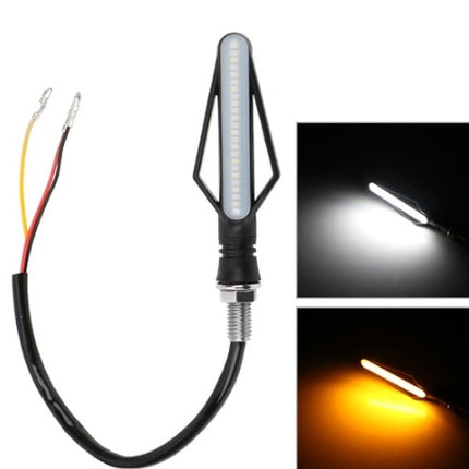 Fire arrow motorcycle turn signal running water brake light