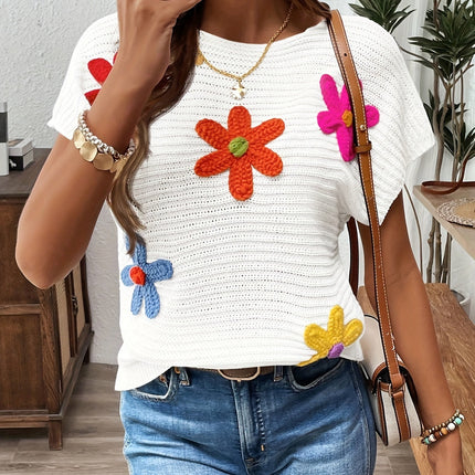 Women's Summer New All-matching Loose Knitted Pullover
