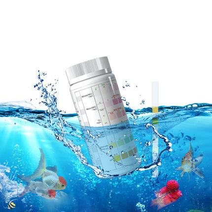 Six-in-one Fish Tank Water Quality Test Paper