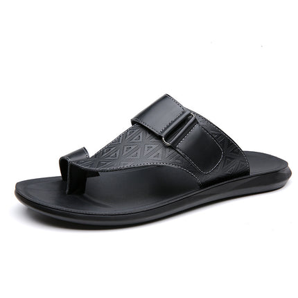 Men's Fashion All-matching Simple Beach Slippers
