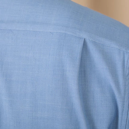 British Men Draping Anti-wrinkle One-piece Collar Casual Long-sleeved Shirt