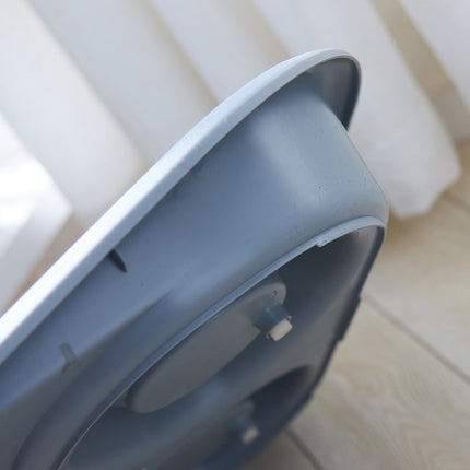 Environmental Pet Bowl Plastic Anti-skid Double Bowl Anti-knocking, Eating And Drinking Dual-purpose Dog Feeder Dog Pot