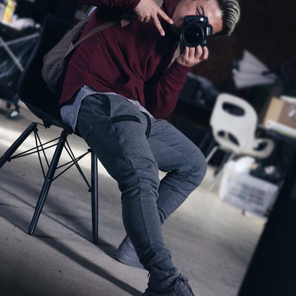 New Fitness Pants Casual Sweatpants Fashion High Street Trousers Pants Men Joggers