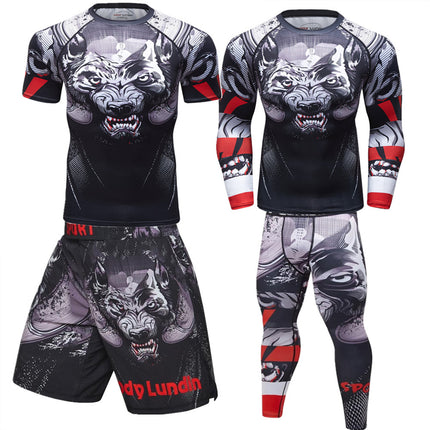 Free kick boxing and Sanda training suit