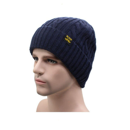 European And American Knitted Hat Men's Autumn And Winter Hat