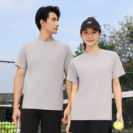Seamless Raglan T-shirt Couple Outdoor Sports
