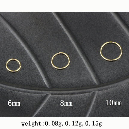 Copper nose ring nose ring nose nail